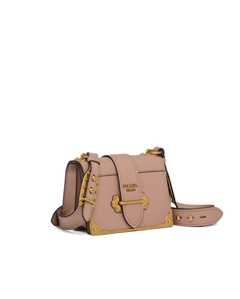 prada cahier belt bag pink|Powder Pink Leather Prada Cahier Bag .